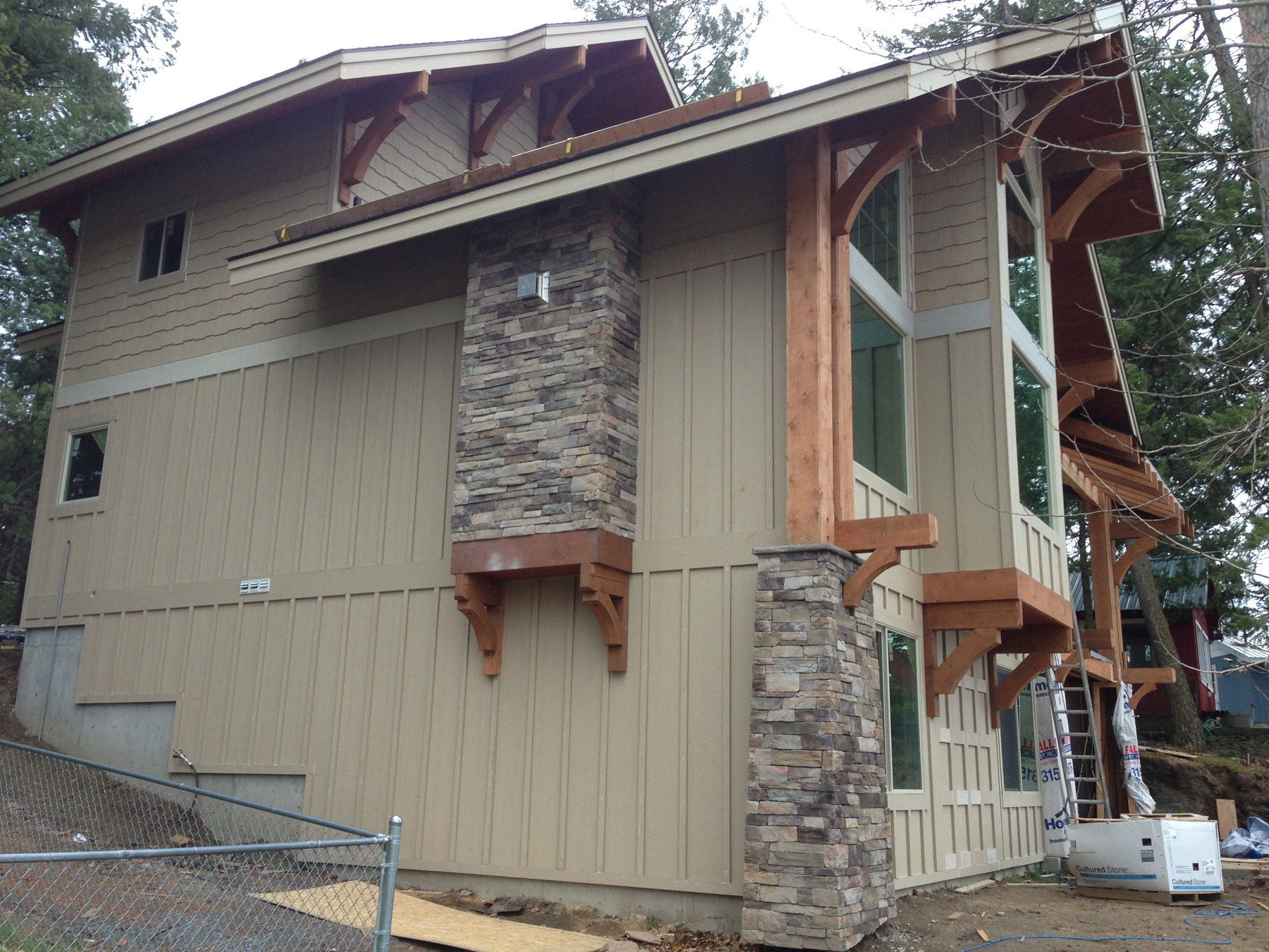 House seen from alternate outside perspective.